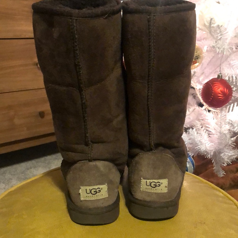 UGG classic tall chocolate brown